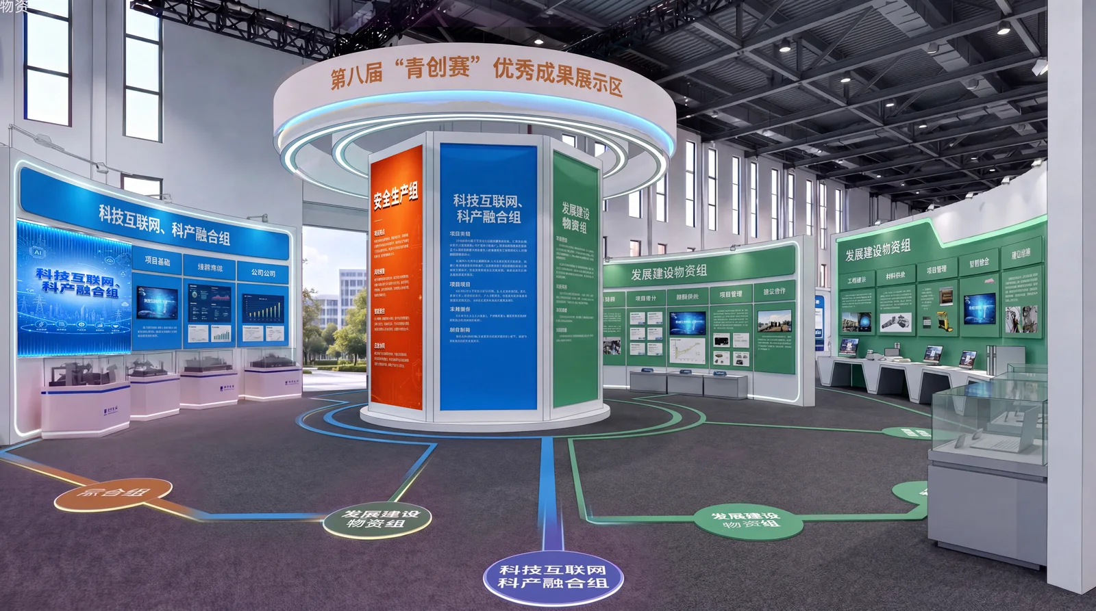 北京青创赛展陈方案 3